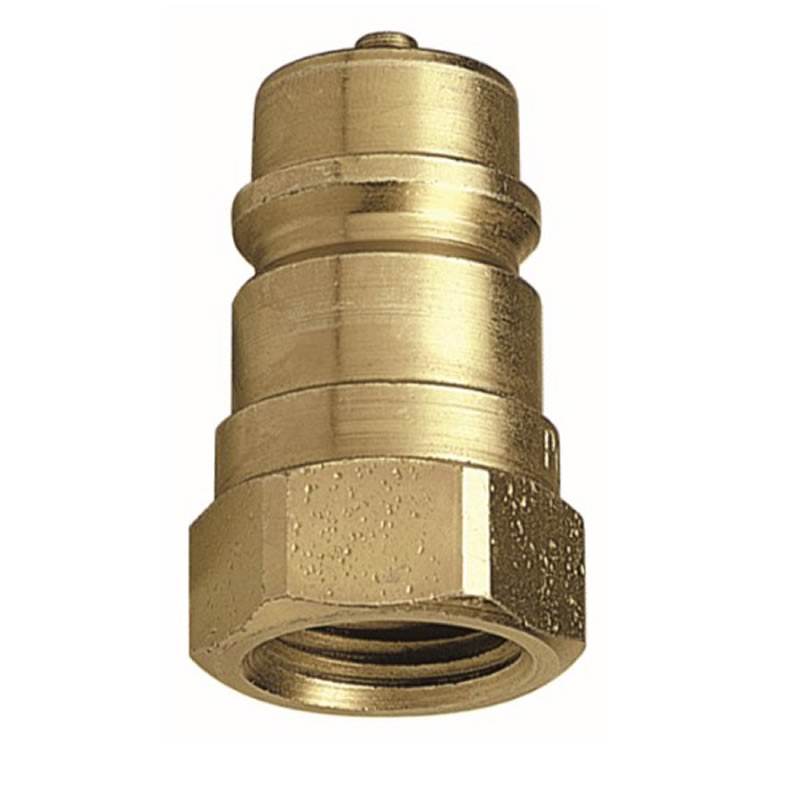 MALE QUICK CONNECTOR WITH CHECK VALVE THREAD G 3-4
